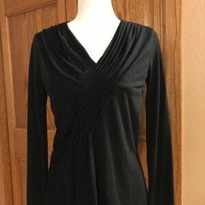 Rafealla Ladies Small Black Long SleeveTunic NWT